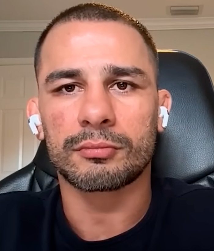 Alexandre Pantoja during a UFC media appearance