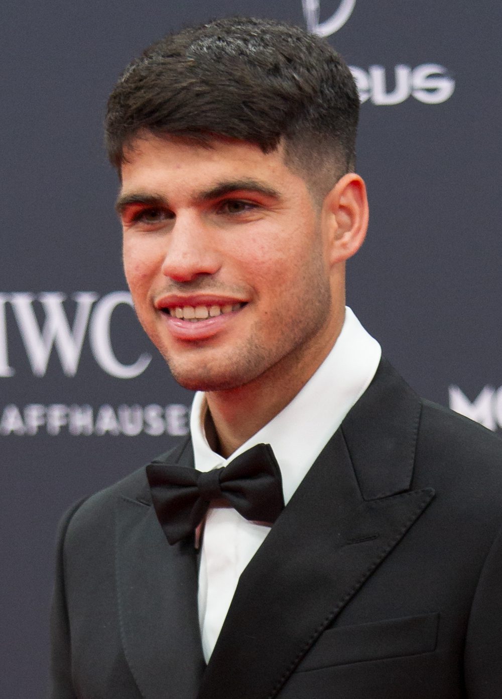 Carlos Alcaraz at an international sports awards event